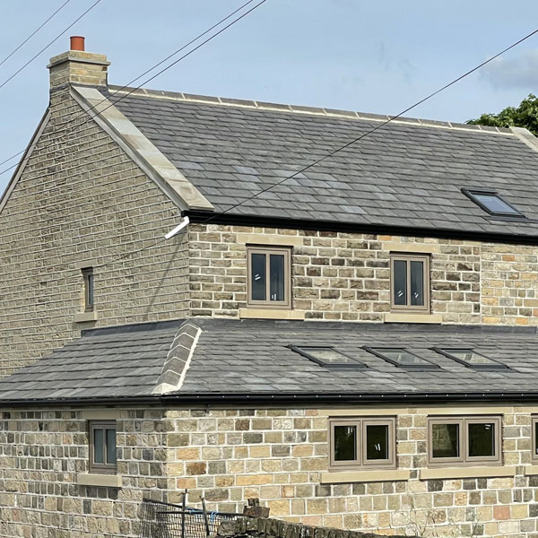 Natural weathered reproduction stone ridge tiles