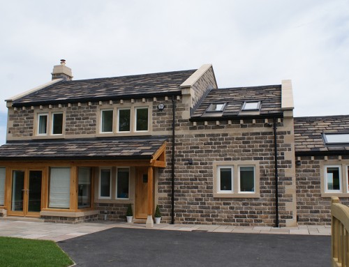 How to pair natural stone roofing, paving, and walling shades