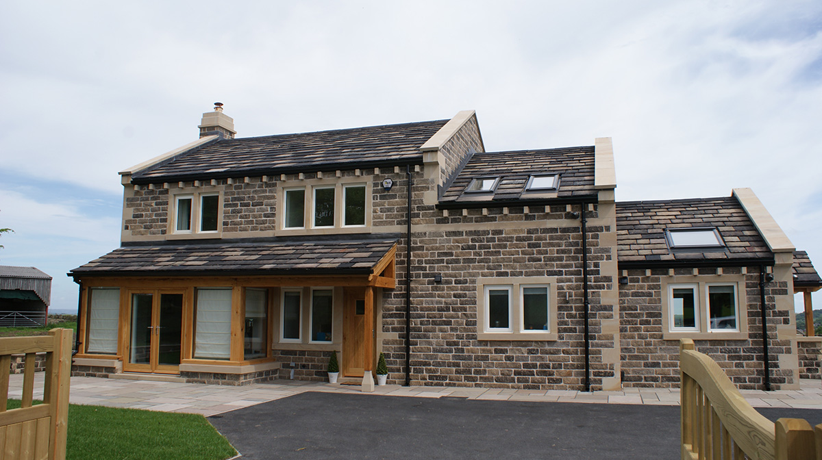 How to pair natural stone roofing, paving, and walling shades | The Truestone Blog | Truestone